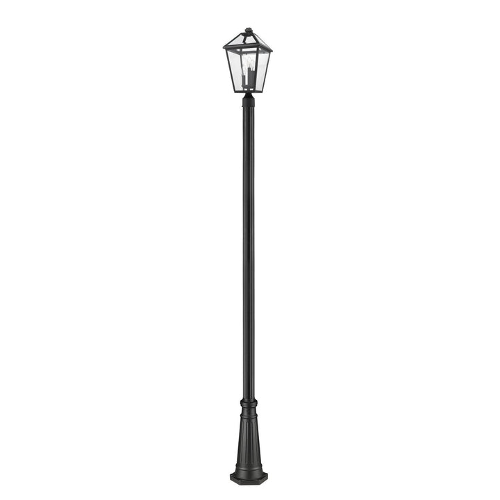 Z-Lite Lighting 579PHBR-519P-BK  Talbot Outdoor Black