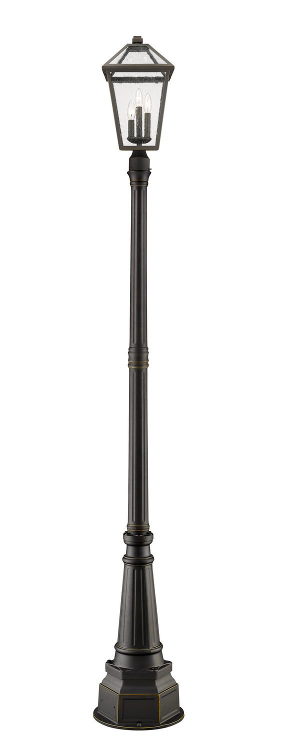 Z-Lite Lighting 579PHBR-564P-ORB  Talbot Outdoor Oil Rubbed Bronze