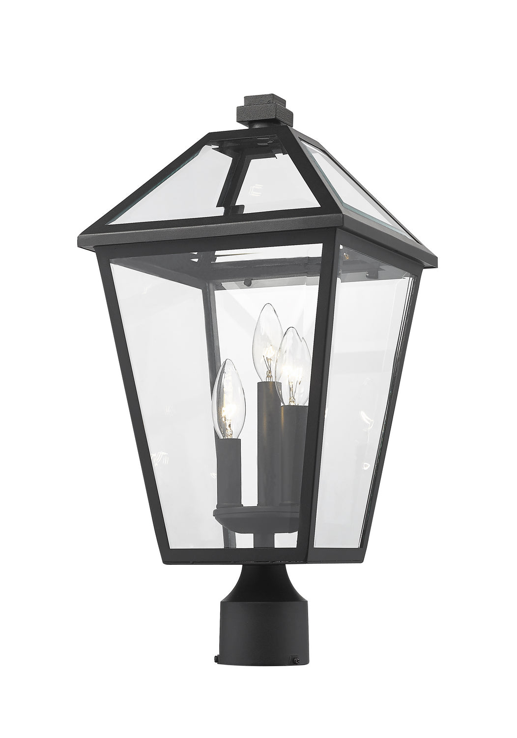 Z-Lite Lighting 579PHBR-BK  Talbot Outdoor Black