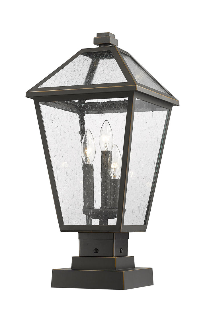 Z-Lite Lighting 579PHBS-SQPM-ORB  Talbot Outdoor Oil Rubbed Bronze