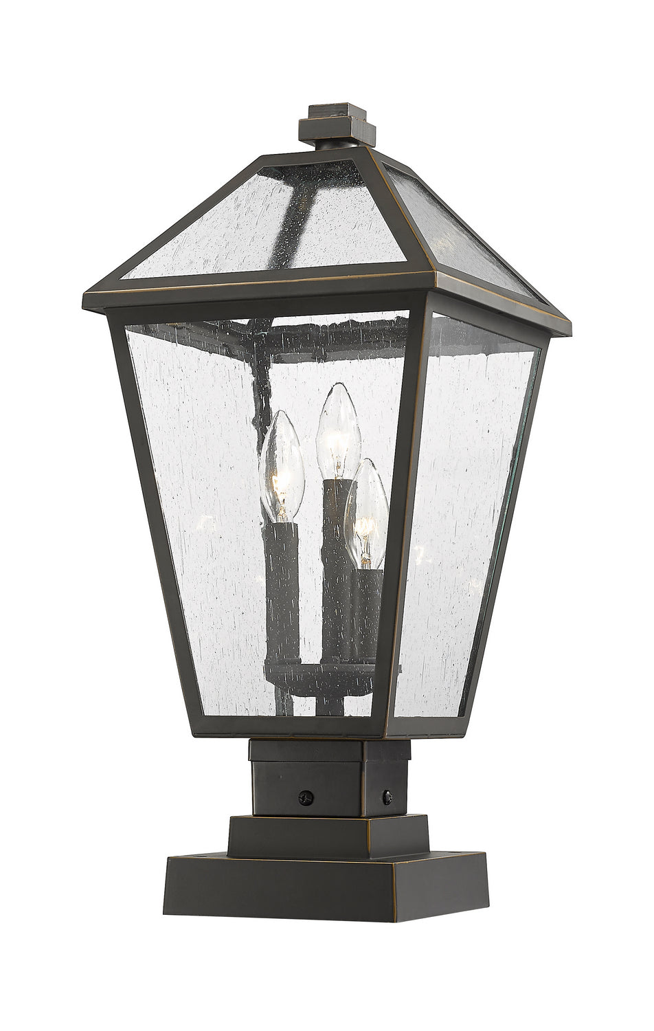 Z-Lite Lighting 579PHBS-SQPM-ORB  Talbot Outdoor Oil Rubbed Bronze