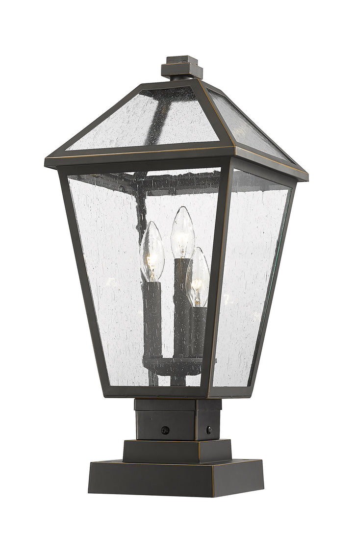 Z-Lite Lighting 579PHBS-SQPM-ORB  Talbot Outdoor Oil Rubbed Bronze