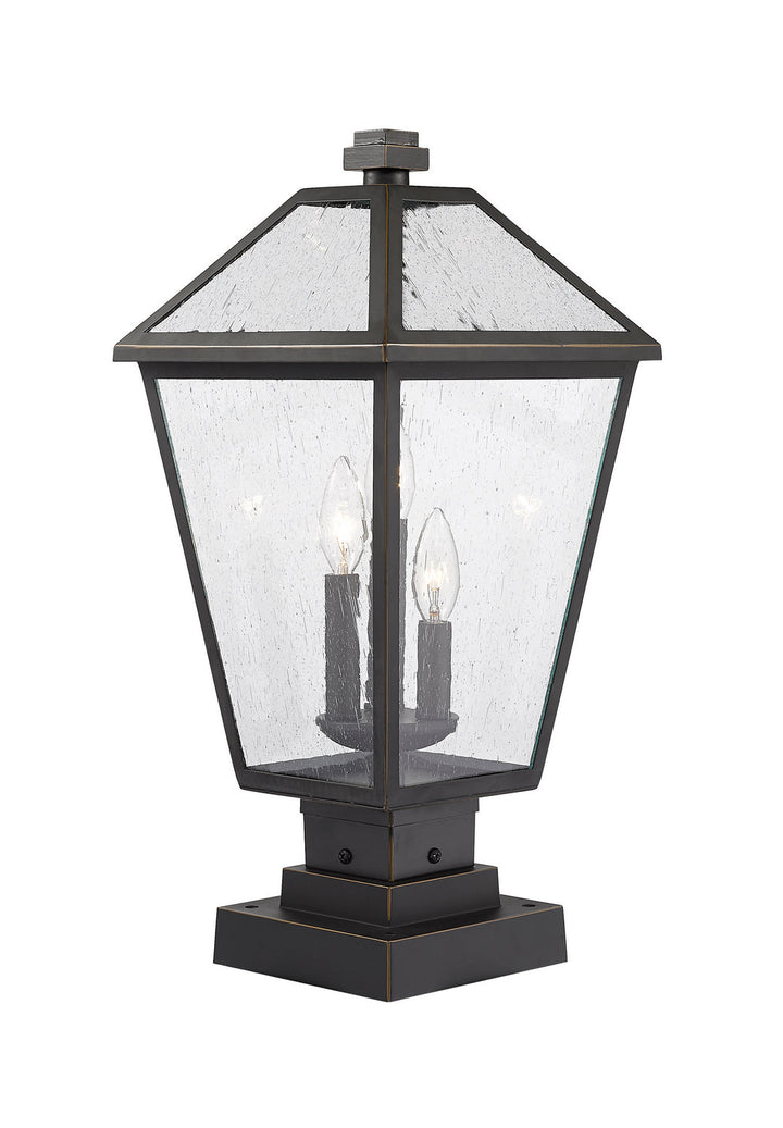 Z-Lite Lighting 579PHBS-SQPM-ORB  Talbot Outdoor Oil Rubbed Bronze