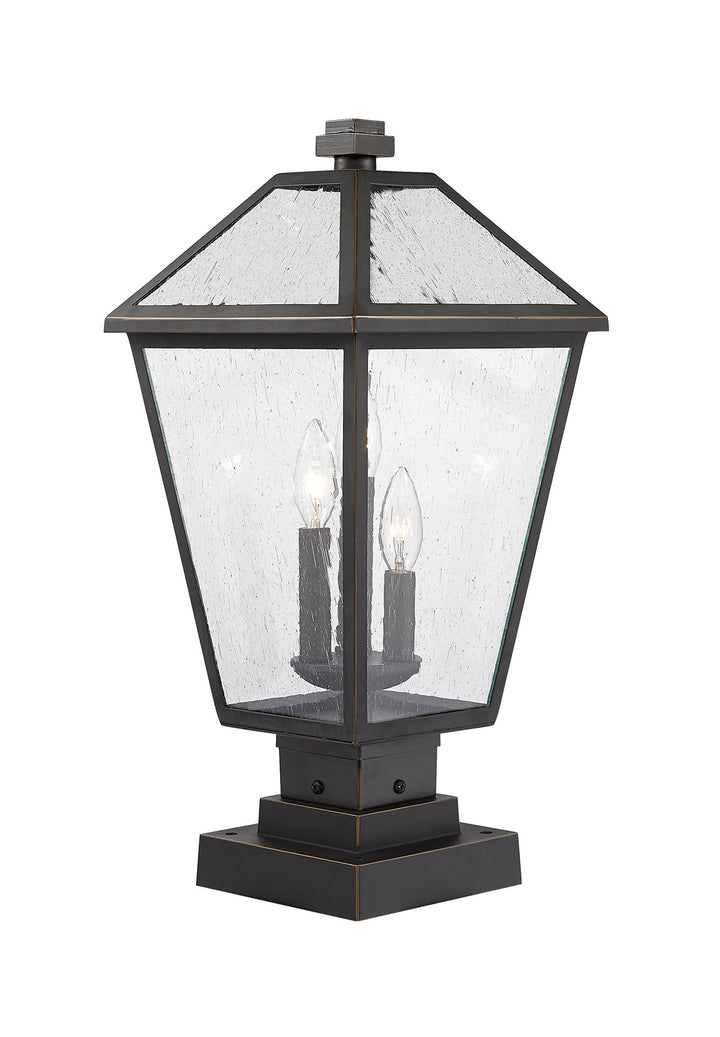 Z-Lite Lighting 579PHBS-SQPM-ORB  Talbot Outdoor Oil Rubbed Bronze
