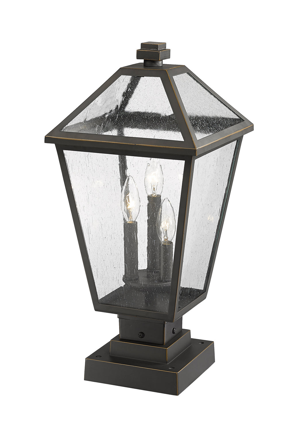 Z-Lite Lighting 579PHBS-SQPM-ORB  Talbot Outdoor Oil Rubbed Bronze