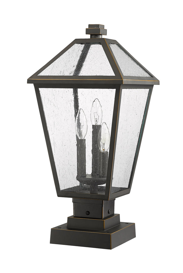 Z-Lite Lighting 579PHBS-SQPM-ORB  Talbot Outdoor Oil Rubbed Bronze