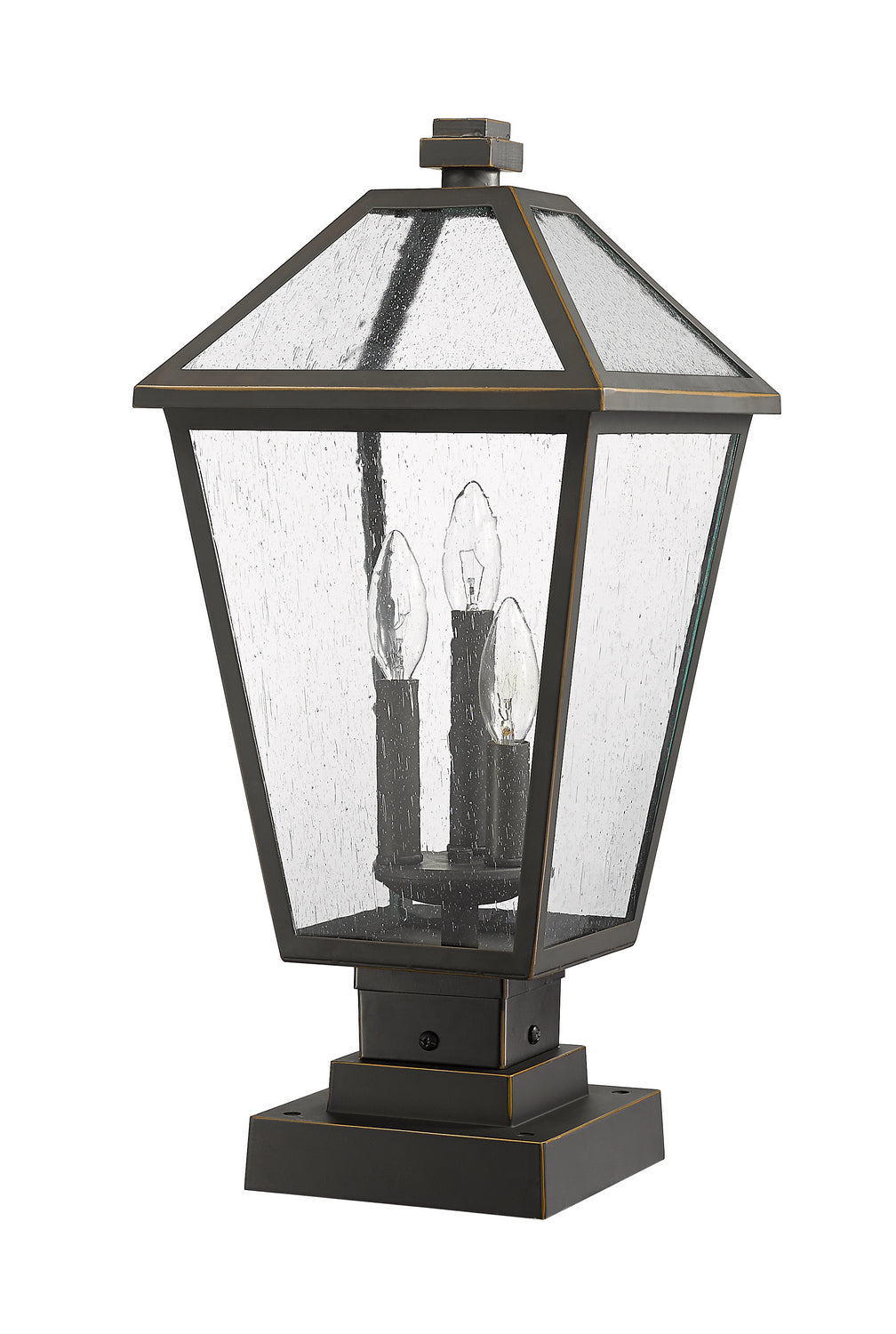 Z-Lite Lighting 579PHBS-SQPM-ORB  Talbot Outdoor Oil Rubbed Bronze