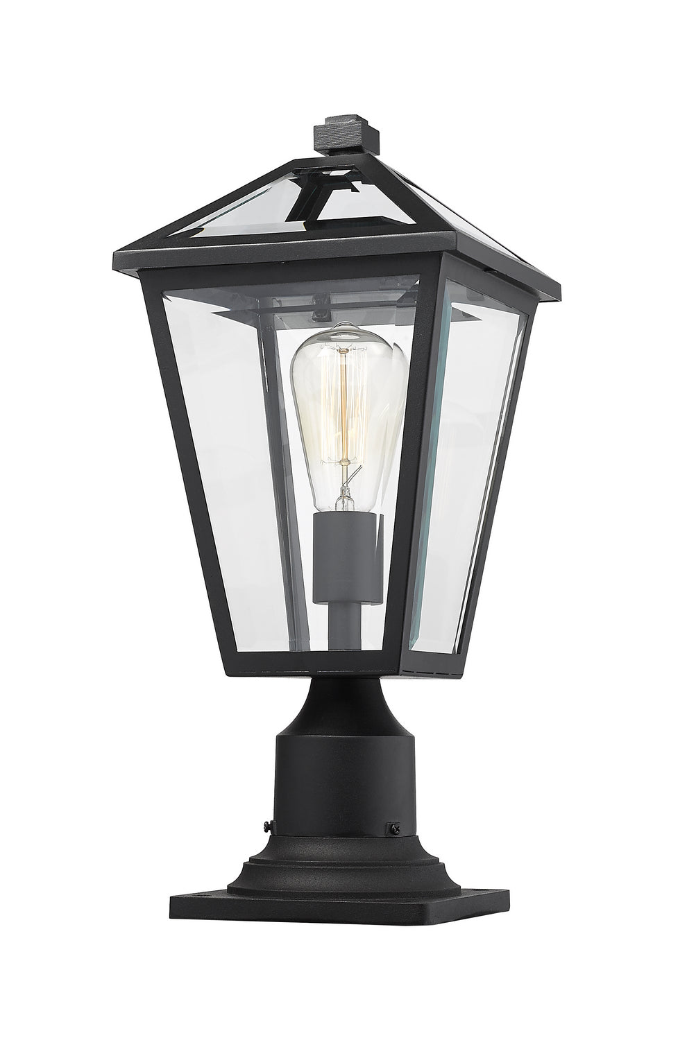 Z-Lite Lighting 579PHMR-533PM-BK  Talbot Outdoor Black