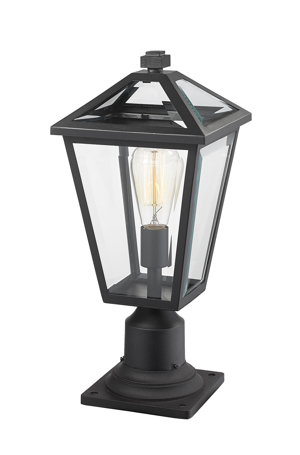 Z-Lite Lighting 579PHMR-533PM-BK  Talbot Outdoor Black