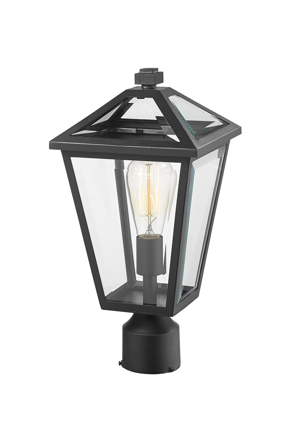 Z-Lite Lighting 579PHMR-BK  Talbot Outdoor Black