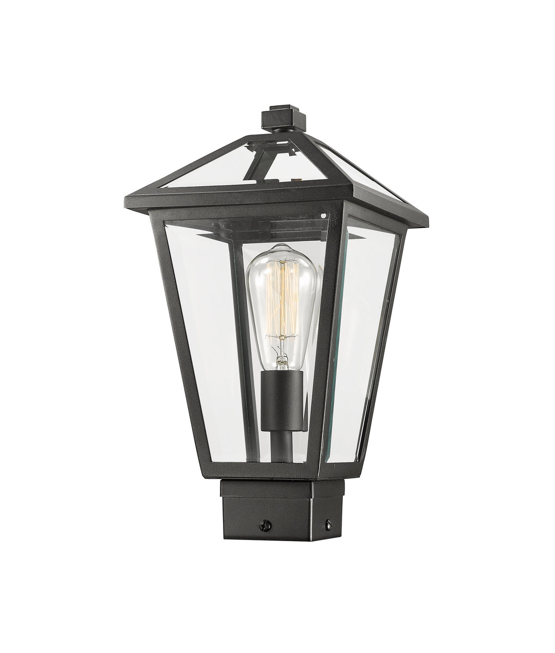 Z-Lite Lighting 579PHMS-BK  Talbot Outdoor Black