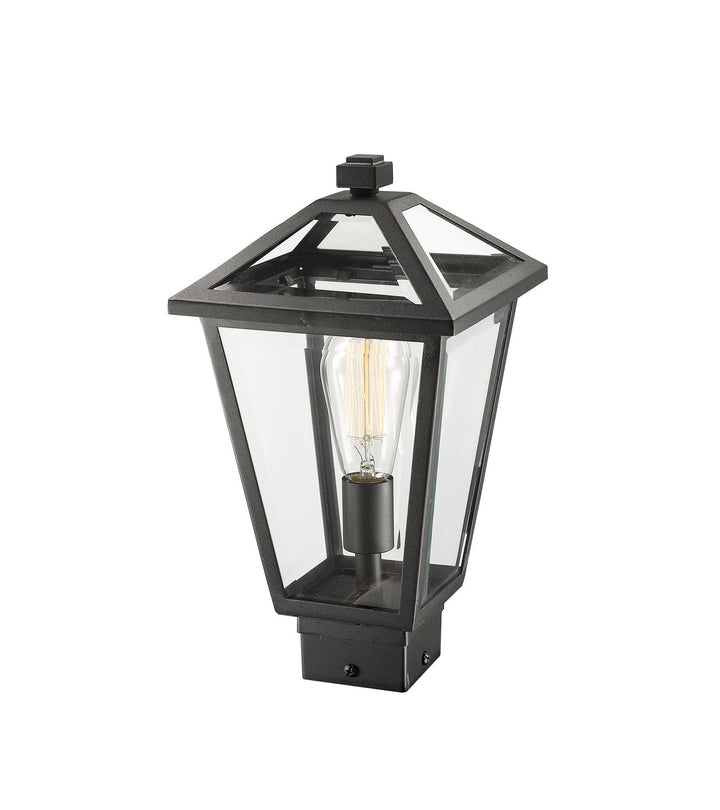 Z-Lite Lighting 579PHMS-BK  Talbot Outdoor Black