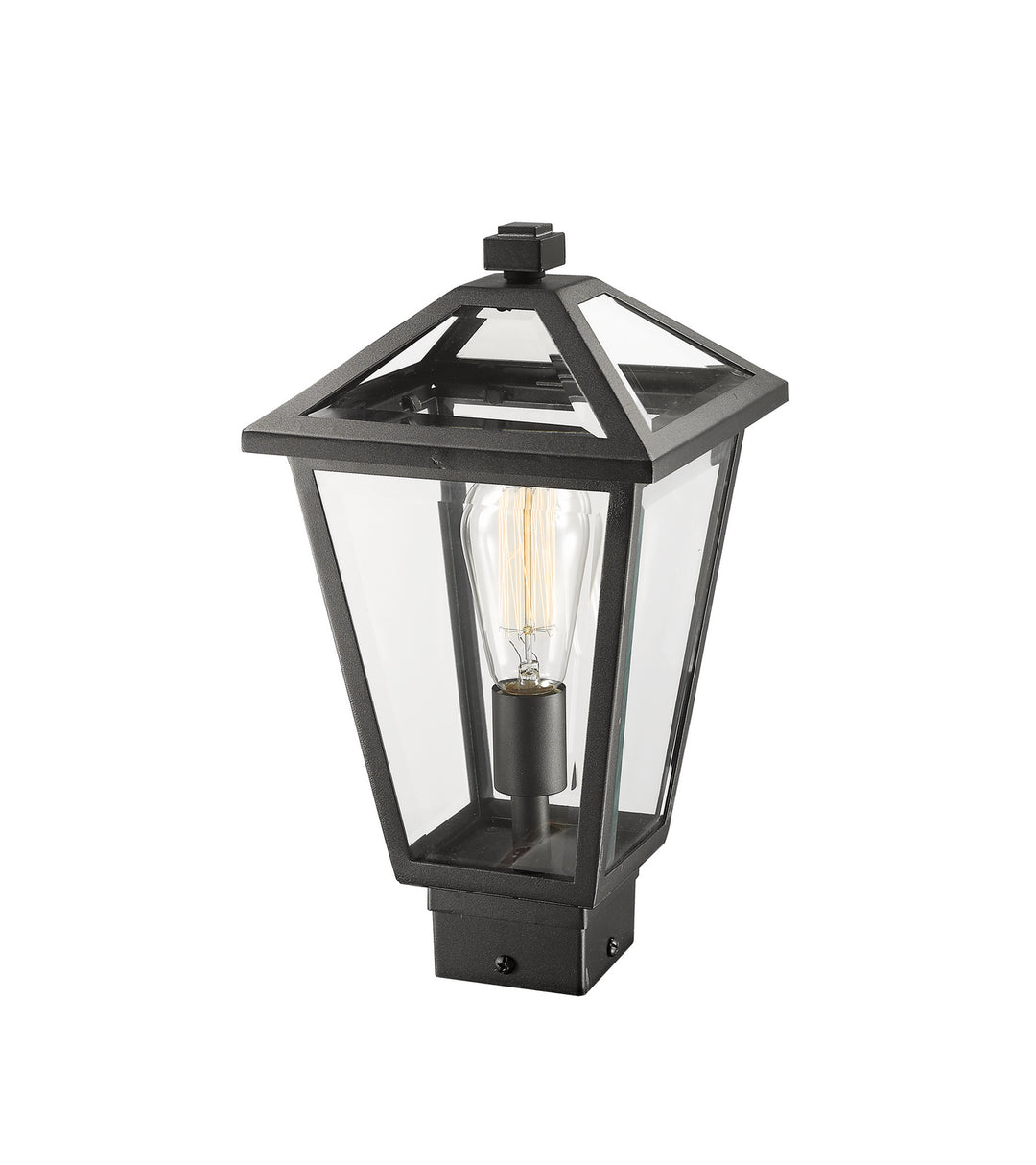 Z-Lite Lighting 579PHMS-BK  Talbot Outdoor Black