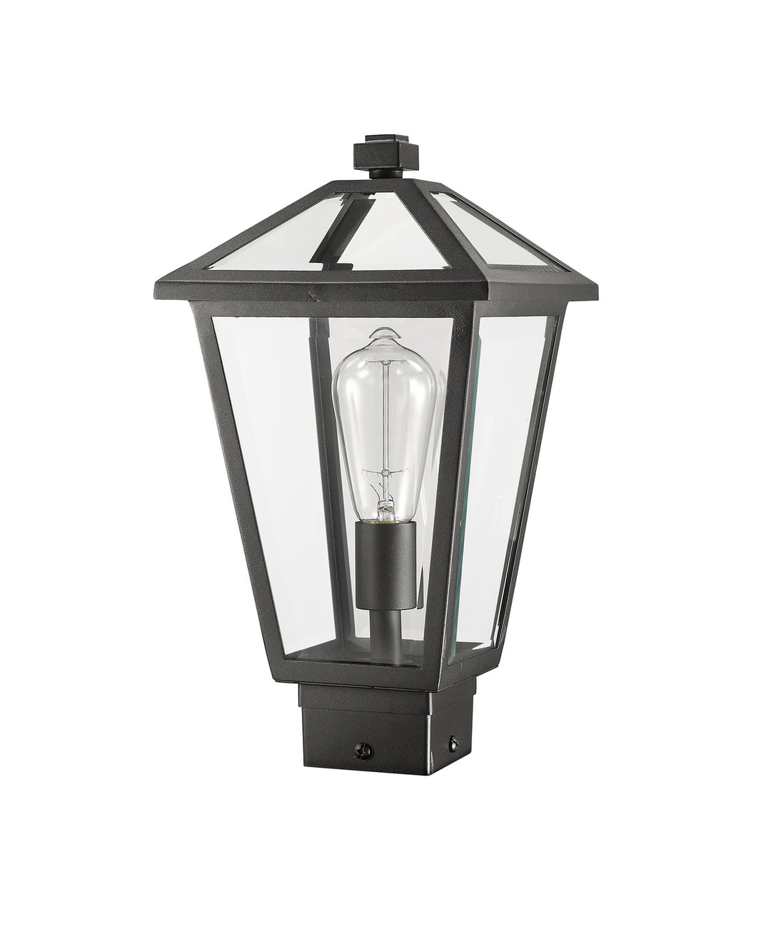 Z-Lite Lighting 579PHMS-BK  Talbot Outdoor Black