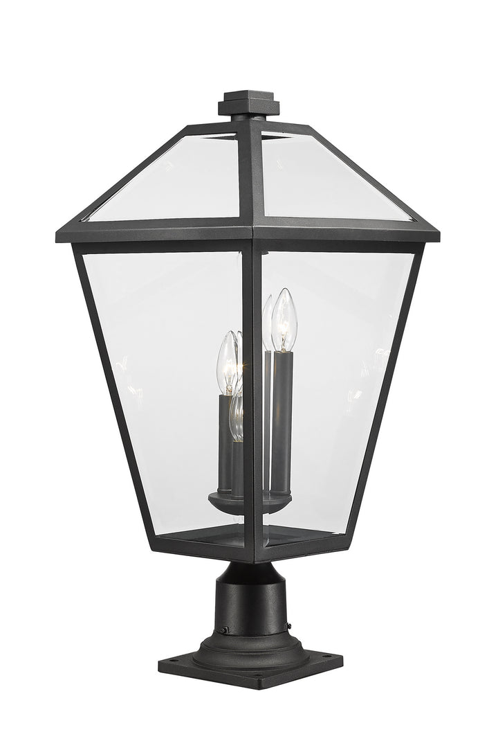 Z-Lite Lighting 579PHXLR-533PM-BK  Talbot Outdoor Black