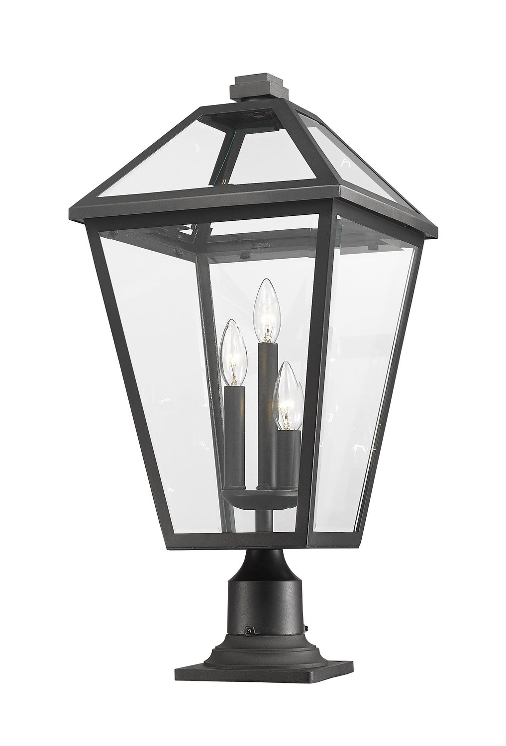 Z-Lite Lighting 579PHXLR-533PM-BK  Talbot Outdoor Black