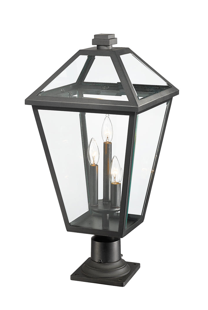 Z-Lite Lighting 579PHXLR-533PM-BK  Talbot Outdoor Black