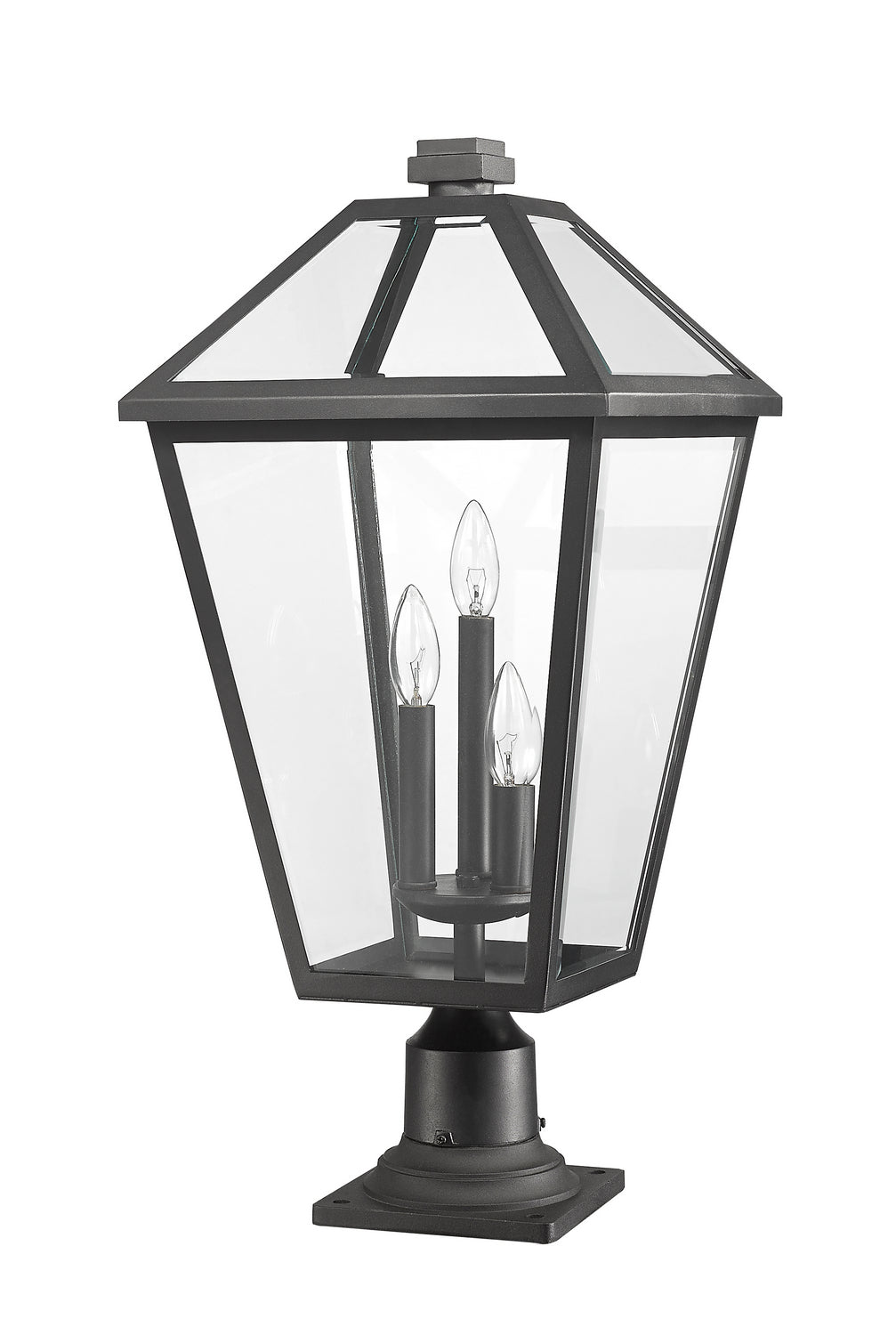 Z-Lite Lighting 579PHXLR-533PM-BK  Talbot Outdoor Black