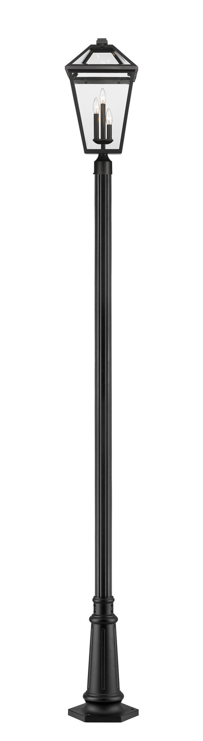 Z-Lite Lighting 579PHXLR-557P-BK  Talbot Outdoor Black