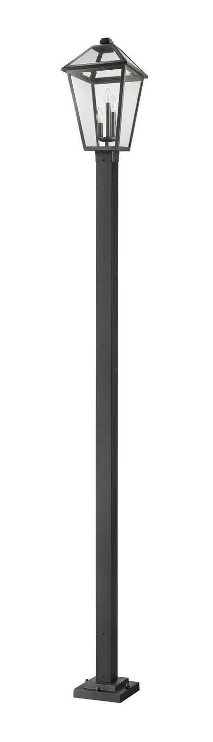 Z-Lite Lighting 579PHXLS-536P-BK  Talbot Outdoor Black