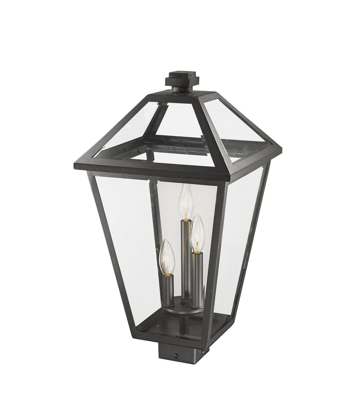 Z-Lite Lighting 579PHXLS-BK  Talbot Outdoor Black