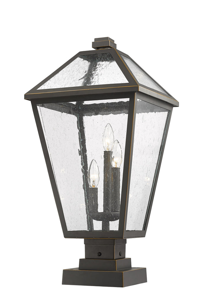 Z-Lite Lighting 579PHXLS-SQPM-ORB  Talbot Outdoor Oil Rubbed Bronze