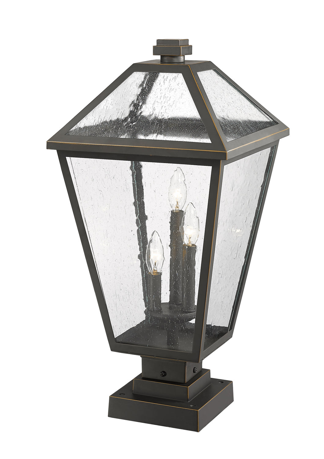 Z-Lite Lighting 579PHXLS-SQPM-ORB  Talbot Outdoor Oil Rubbed Bronze