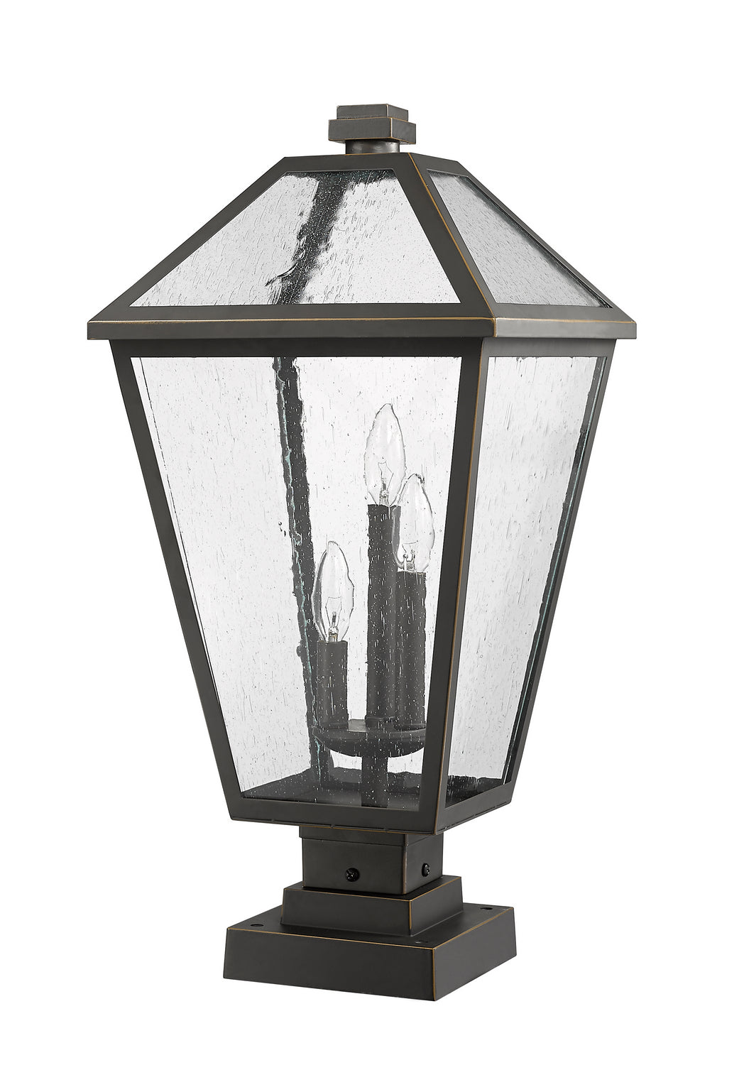 Z-Lite Lighting 579PHXLS-SQPM-ORB  Talbot Outdoor Oil Rubbed Bronze