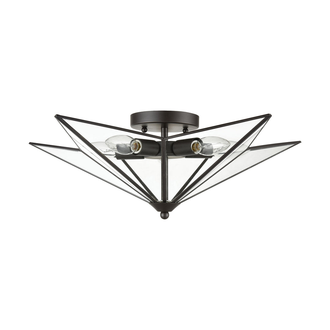 Elk Moravian Star D4386 Ceiling Light - Clear