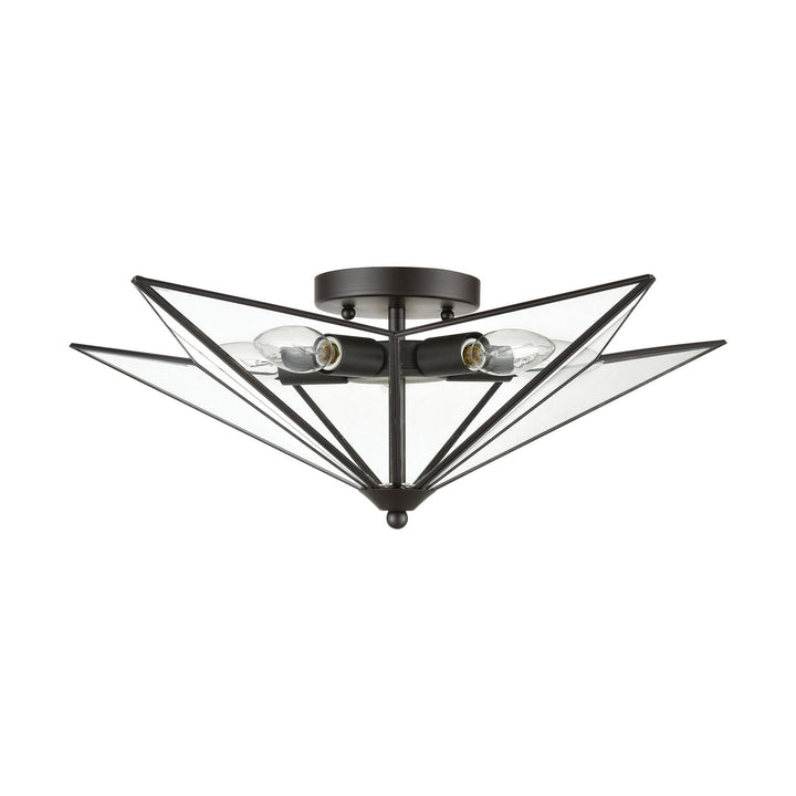 Elk Moravian Star D4386 Ceiling Light - Clear