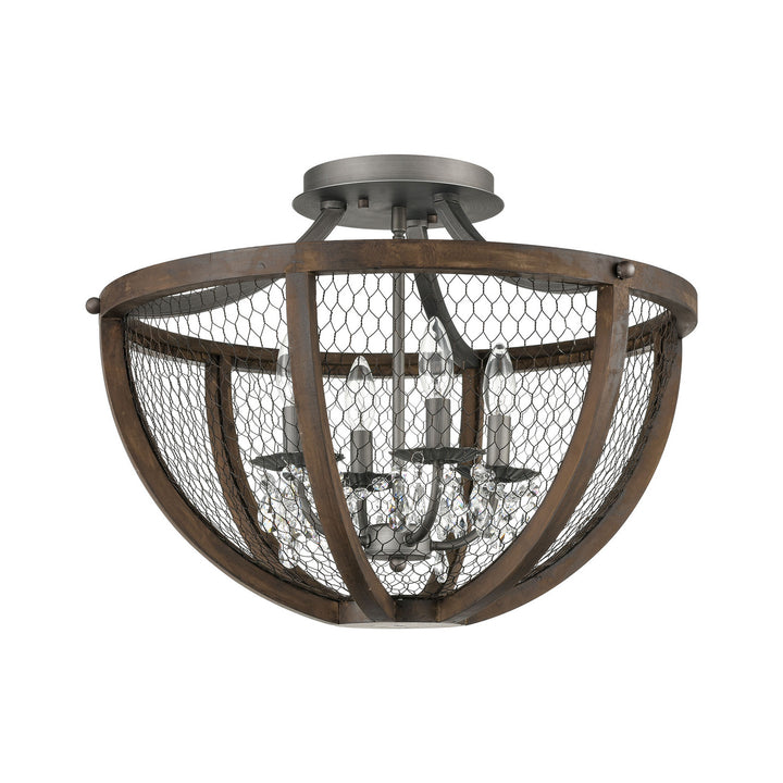 Elk Renaissance Invention D4330 Ceiling Light - Aged Wood