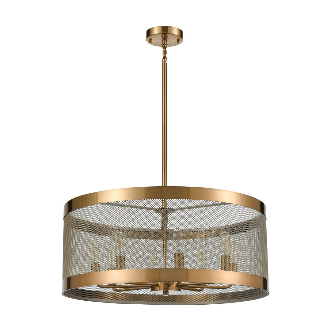 Elk Line in the Sand D4333 Chandelier Light - Satin Brass