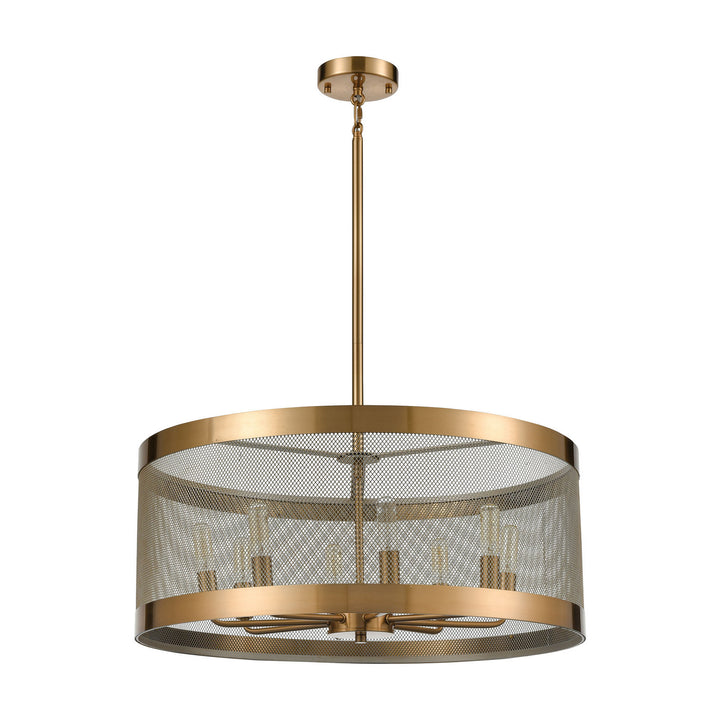Elk Line in the Sand D4333 Chandelier Light - Satin Brass