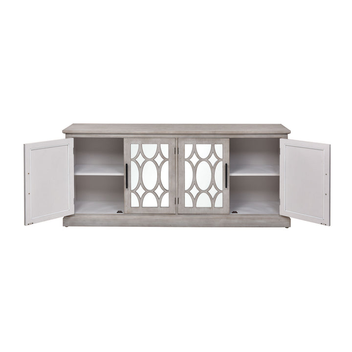 Elk Lighting 17262  Hardy Furniture Graywash