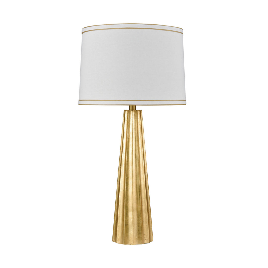Elk Lighting 77107  Hightower Lamp Gold Leaf