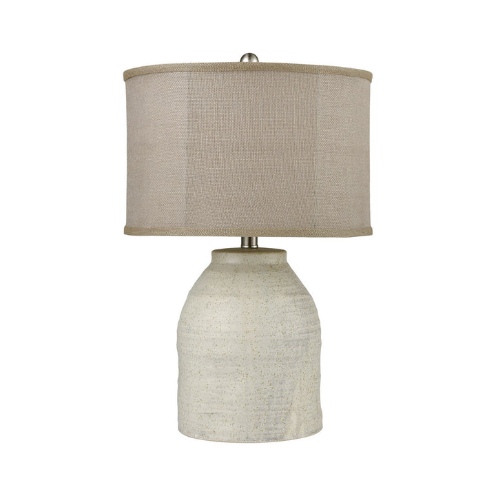 Elk Lighting 77131  White Harbor Lamp Gray