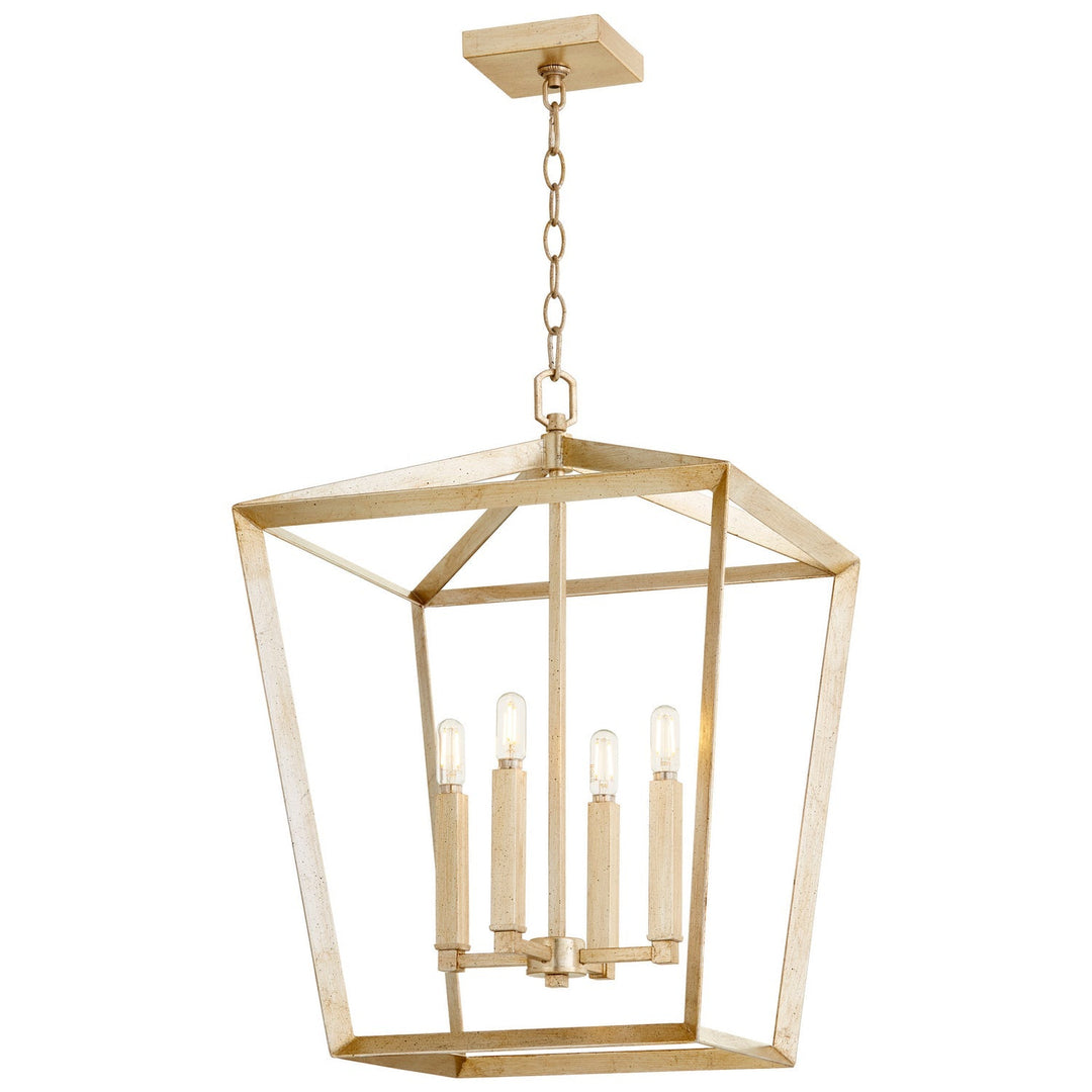 Cyan Design  10379 Pendant Light - Aged Silver Leaf