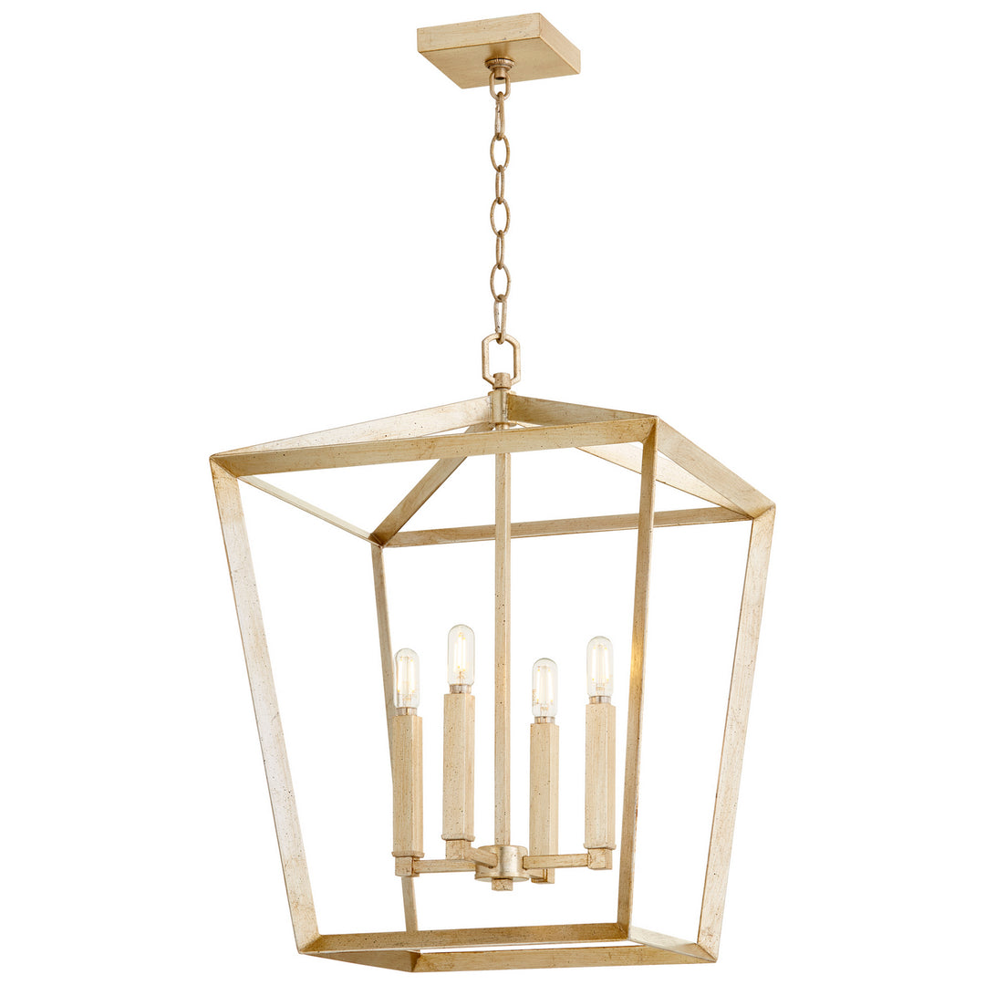 Cyan Design  10379 Pendant Light - Aged Silver Leaf