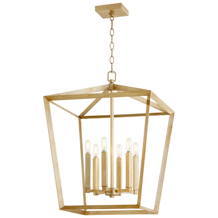 Cyan Design  10380 Pendant Light - Aged Silver Leaf