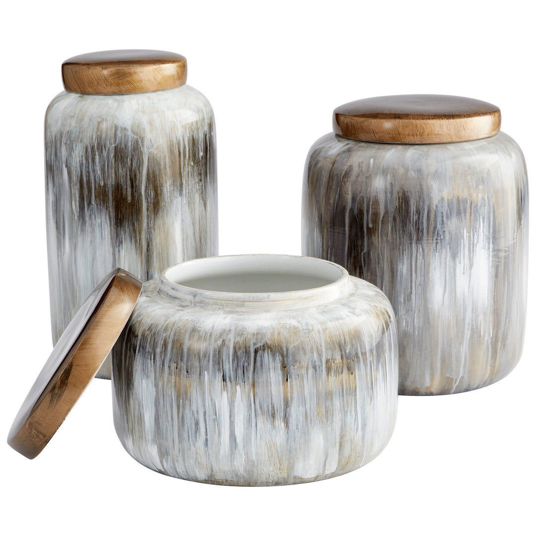 Cyan 10423 Containers & Trays - Olive Glaze