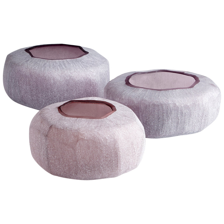 Cyan 10455 Vases & Planters - Textured Plum