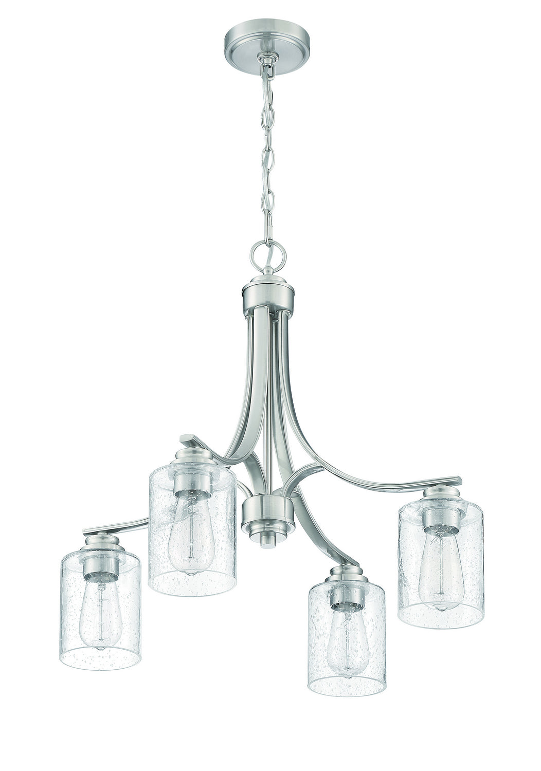 Craftmade Bolden 50524-BNK Chandelier Light - Brushed Polished Nickel