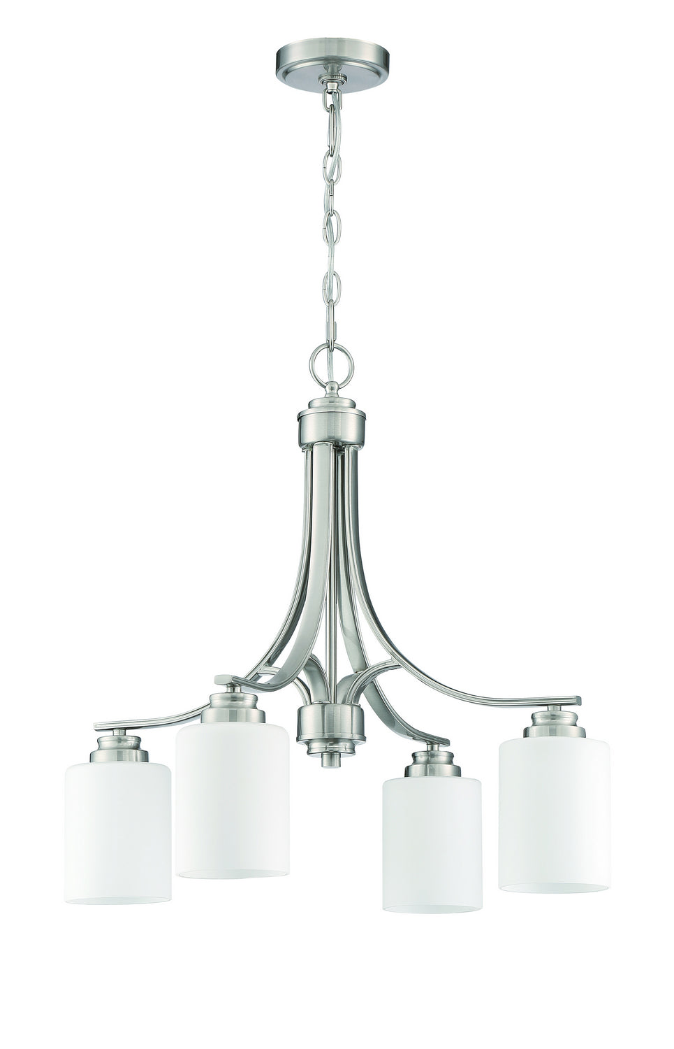 Craftmade Bolden 50524-BNK-WG Chandelier Light - Brushed Polished Nickel