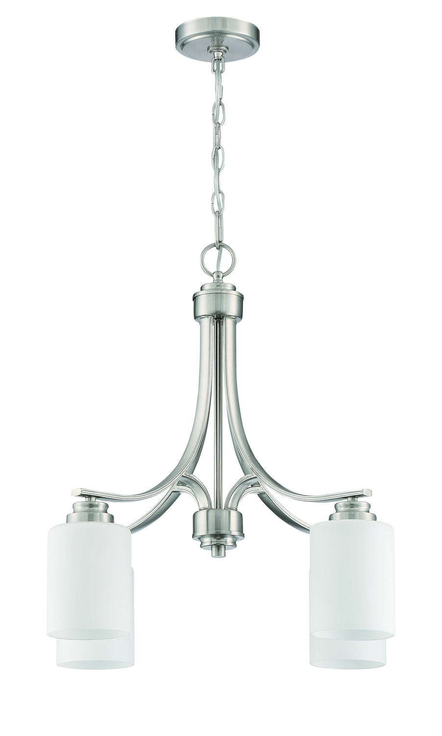 Craftmade Bolden 50524-BNK-WG Chandelier Light - Brushed Polished Nickel