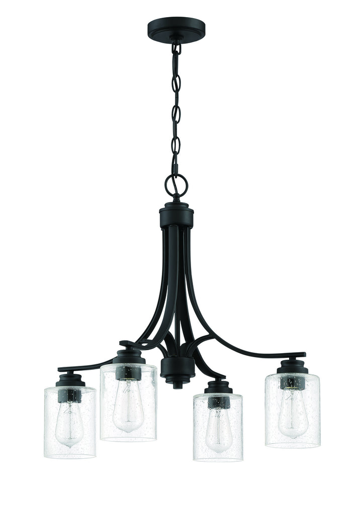 Craftmade Bolden 50524-FB Chandelier Light - Flat Black