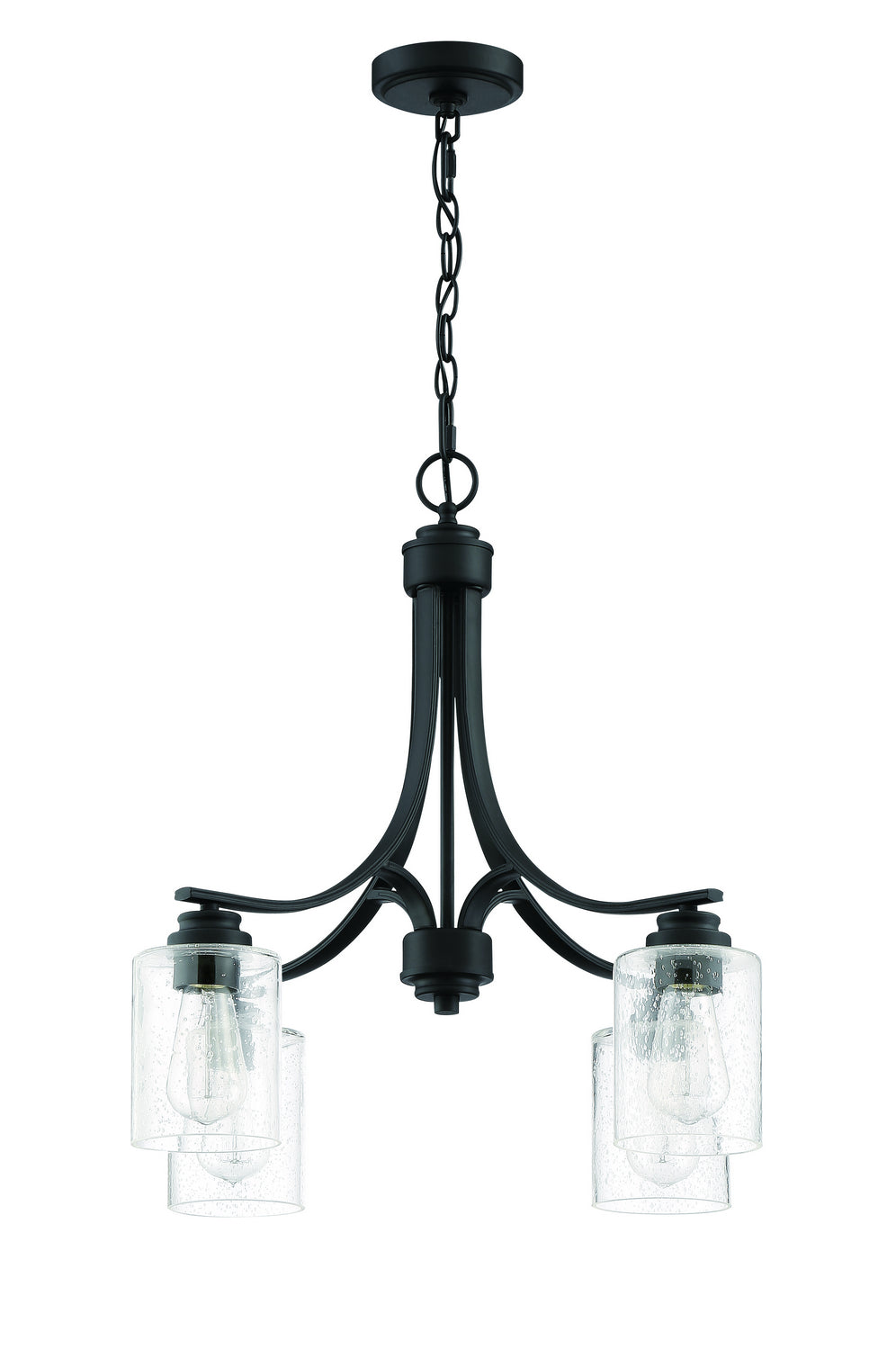 Craftmade Bolden 50524-FB Chandelier Light - Flat Black