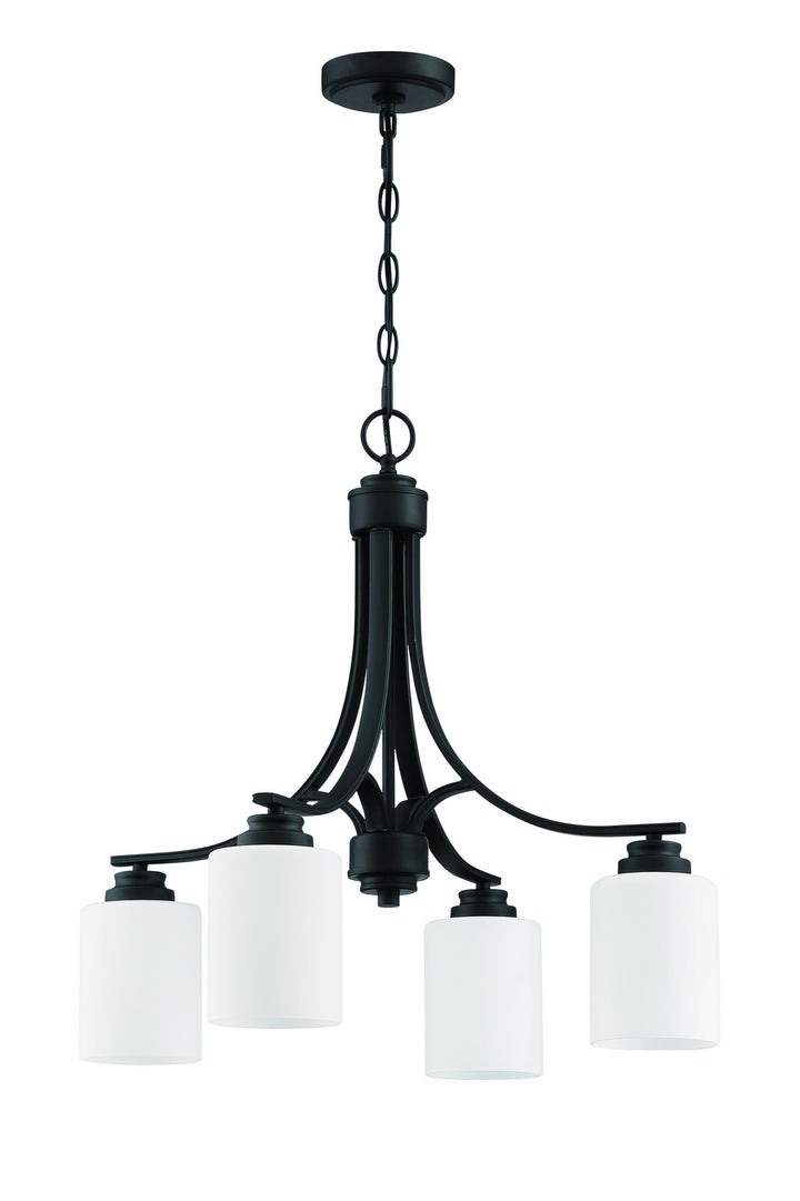 Craftmade Bolden 50524-FB-WG Chandelier Light - Flat Black