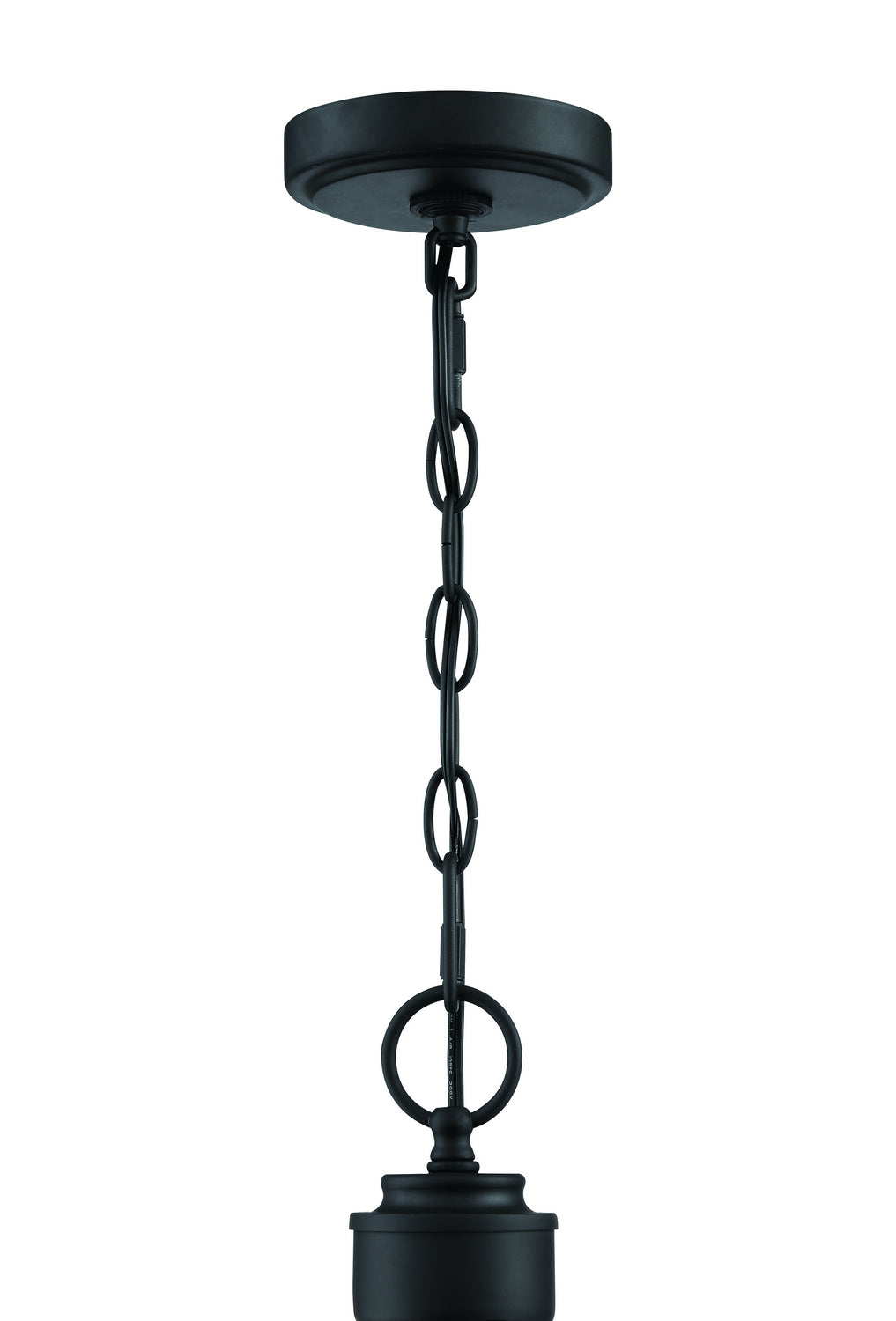 Craftmade Bolden 50524-FB-WG Chandelier Light - Flat Black