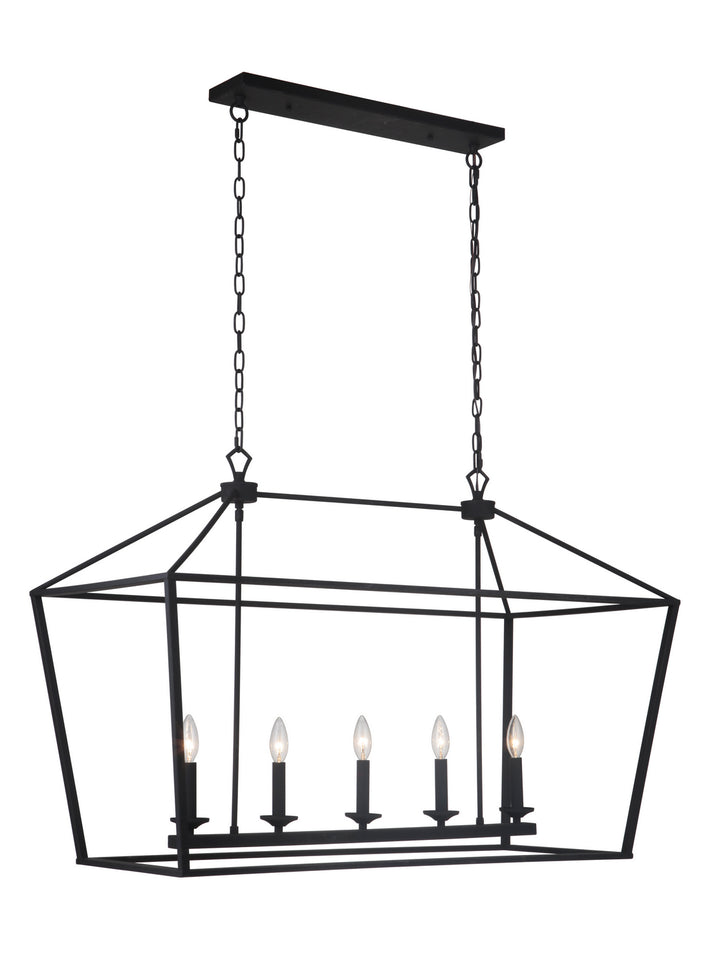 Craftmade Flynt 52975-FB Pendant Light - Flat Black