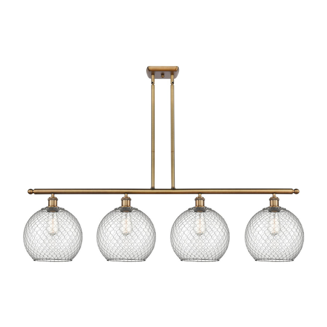 Innovations Ballston 516-4I-BB-G122-10CSN Chandelier Light - Brushed Brass